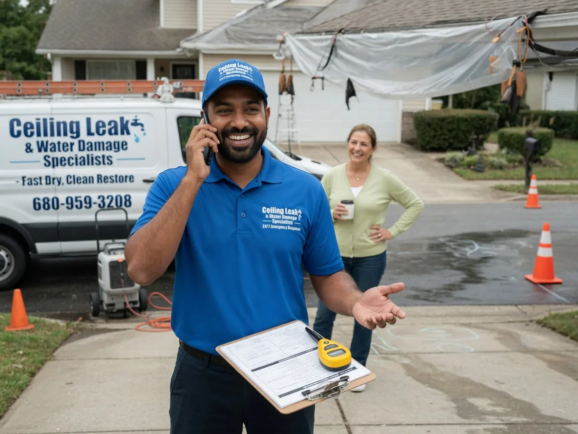 Ceiling Leak Cleanup Gabbs, NV FAQs